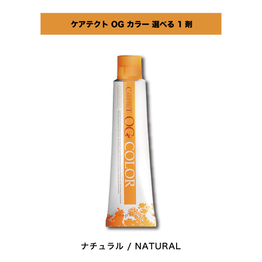 【 選べる 1剤 】 ナプラ ケアテクト OGカラー ファッションシェード OF-N ナチュラル 1剤 単品 80g