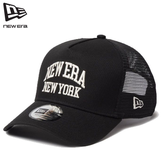 Rakuten - 即納 2026SS 新作 日本正規品 送料無料 ニューエラ NEW ERA® New Era® 9FORTY A-Frame メッシュキャップ トラッカー College Logo ブラック