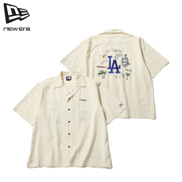 Rakuten - 即納 2026SS 新作 ニューエラ NEW ERA® New Era® 半袖 スーベニア シャツ ロサンゼルス・ドジャース オフホワイト 大谷翔平