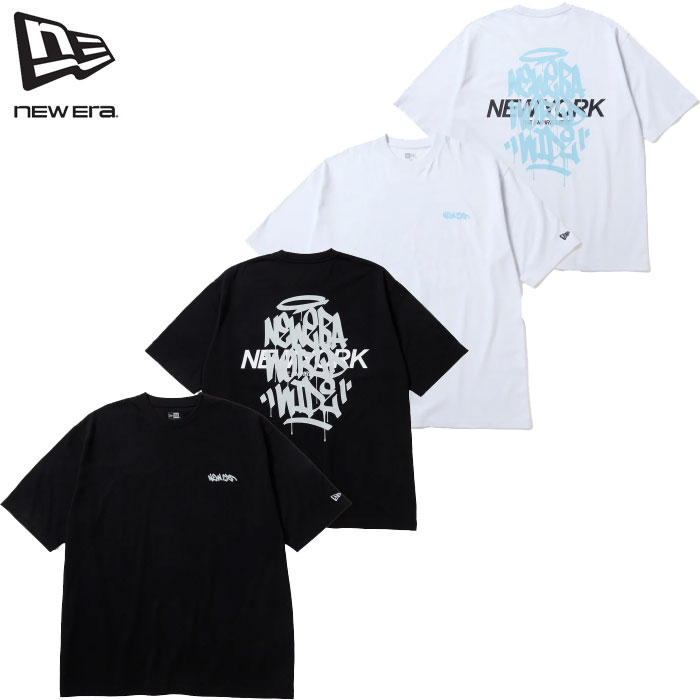Rakuten - 即納 2026SS 新作 ニューエラ NEW ERA® New Era® 半袖 オーバーサイズド コットン Tシャツ Tagging ホワイト ブラック