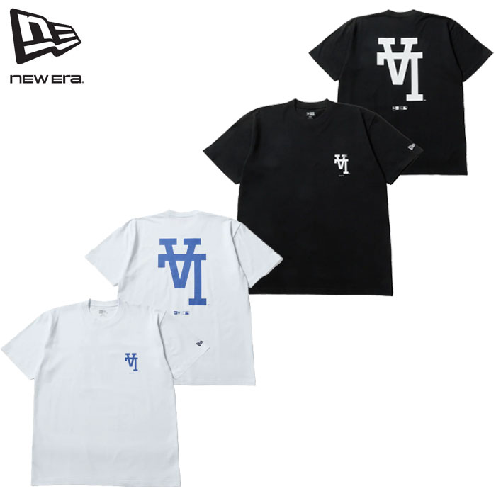 Rakuten - 即納 日本正規品 2026SS 新作 ニューエラ NEW ERA® New Era® 半袖 コットン Tシャツ Upside Down ロサンゼルス・ドジャース 大谷翔平 ブラック ホワイト