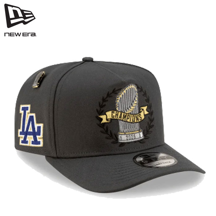 即納 2026SS 新作 日本正規品 送料無料 ニューエラ NEW ERA® New Era® 9FIFTY A-Frame 2025 MLB ワールドシリーズ制覇 記念キャップ World Series Champions Parade Cap ロサンゼルス・ドジャース 大谷翔平