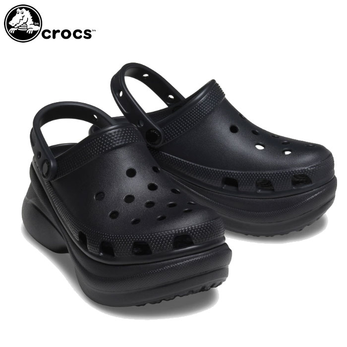 Rakuten - 即納 2026SS 新作 クロックス crocs レディース メンズ 厚底 サンダル ブラック 黒 ベイ クロッグ BAE CLOG 206302-001