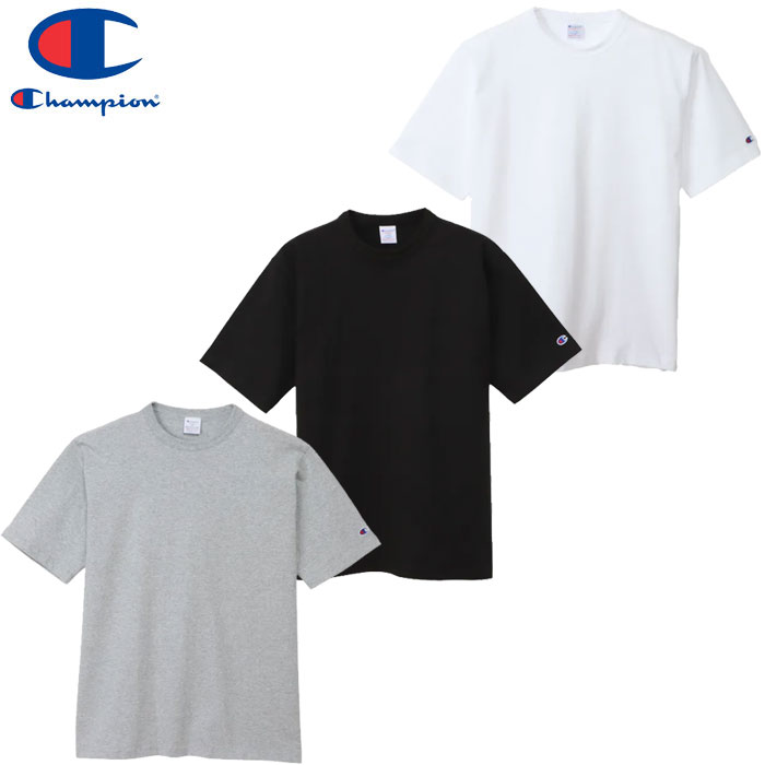 Rakuten - 即納 2026SS チャンピオン ティーテンイレブン ショートスリーブ Tシャツ 半袖 MADE IN USA (C5-B301) ホワイト ブラック グレー