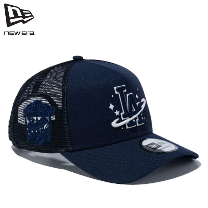 即納 2026FW 新作 日本正規品 送料無料 ニューエラ NEW ERA® New Era® メッシュ キャップ 帽子 9FORTY A-Frame トラッカー When You Wish Upon a Star ロサンゼルス・ドジャース ナイトシフトネイビー 大谷翔平