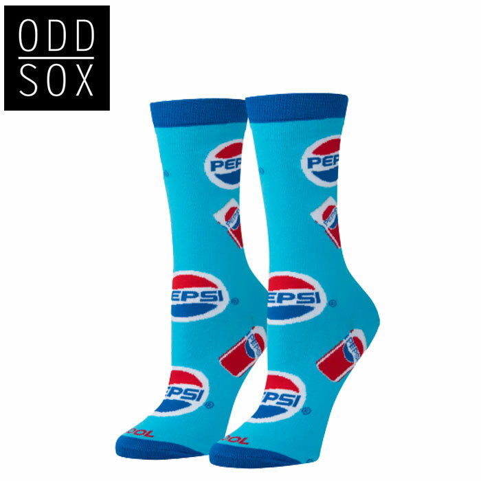 Rakuten - 送料無料 即納 ウィメンズ レディース ODD SOX オッドソックス 靴下 ペプシ PEPSI CANS MEDIUM FEET ミディアム フィート