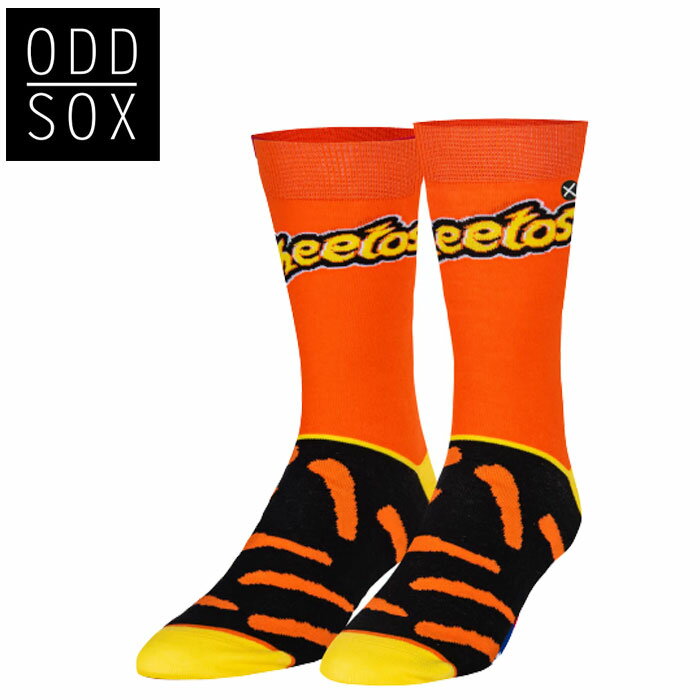 Rakuten - 送料無料 即納 メンズ ODD SOX オッドソックス 靴下 CHEETOS LARGE FEET ラージ フィート