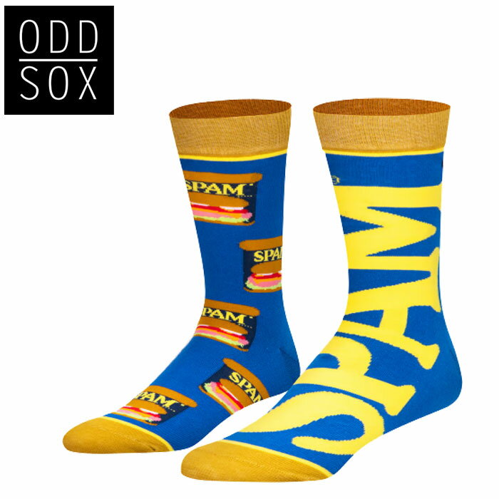 送料無料 即納 メンズ ODD SOX オッドソックス 靴下 SPAM SPLIT スパム LARGE FEET ラージ フィート(4.0)