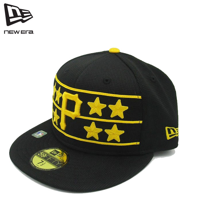 即納 2025SS 新作 ニューエラ NEW ERA® New Era® キャップ 帽子 59FIFTY 2025 MLB Batting Practice ピッツバーグ・パイレーツ