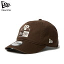即納 2025FW 新作 ニューエラ NEW ERA® New Era® キャップ 帽子 9THIRTY SESAME STREET セサミストリート ボックスロゴ Elmo エルモ ウォルナット