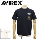 正規取扱店 AVIREX (アヴィレックス) 6123462 TOP GUN PATCH&PRINT T-SHIRT トップガン パッチ&プリントTシャツ 全2色