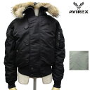 アヴィレックス 正規取扱店 AVIREX(アビレックス) 5952001 6152177 N-2B COMMERCIAL REALFUR コマーシャル リアルファー フライトジャケット 全2色