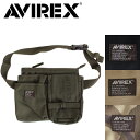 正規取扱店 AVIREX (アヴィレックス) AVX342L 2WAY ウエスト/ショルダー バッグ 全4色