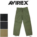 アヴィレックス カーゴパンツ メンズ 正規取扱店 AVIREX (アヴィレックス) 783-3910004 BASIC B.D.U. CARGO PANTS ベーシック カーゴパンツ 全4色