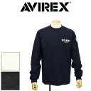 正規取扱店 AVIREX (アヴィレックス) 783-3930017 LONG SLEEVE T-SHIRT TOPGUN トップガン ロングスリーブ Tシャツ 全3色