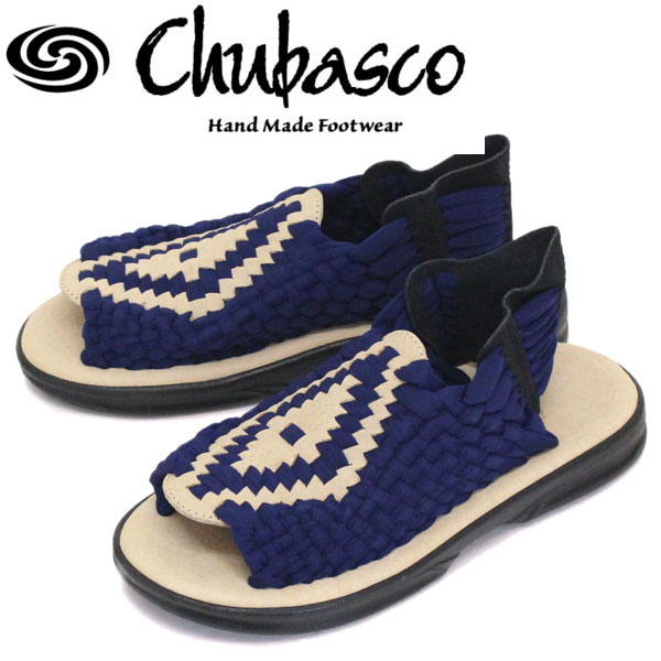 sale セール 正規取扱店 Chubasco (チュバスコ) AZ16020O AZTEC アズテック オリジナルソール サンダル NAVY/SAND