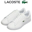 正規取扱店 LACOSTE (ラコステ) WMS 48SFA0018 CARNABY SET 224 10 SFA レディース レザースニーカー 21G WHTxWHT LC375(4)