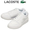 正規取扱店 LACOSTE(ラコステ) SMA0110 LEROND PRO BL 23 1 CMA メンズ スニーカー 21Gホワイトxホワイト LC347