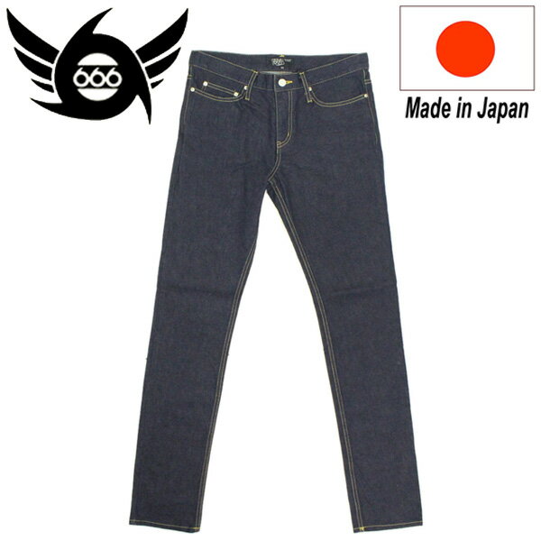 谷Ź 666 ORIGINAL STRETCH SLIM JEANS ȥåǥ˥ ॸ ǥ SOP0017