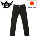 正規取扱店 666 ORIGINAL SOP0048 コーティングストレッチスリムジーンズ 日本製 ブラック(4)