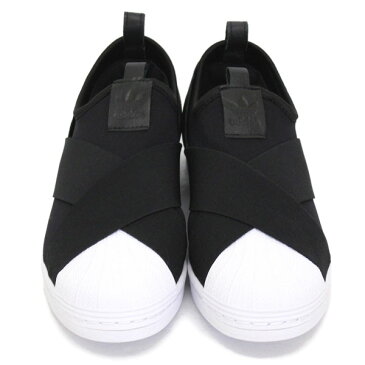正規取扱店 adidas (アディダス) FW7051 SST SLIP-ON スリッポン スニーカー コアブラック/コアブラック/コアブラック AD045