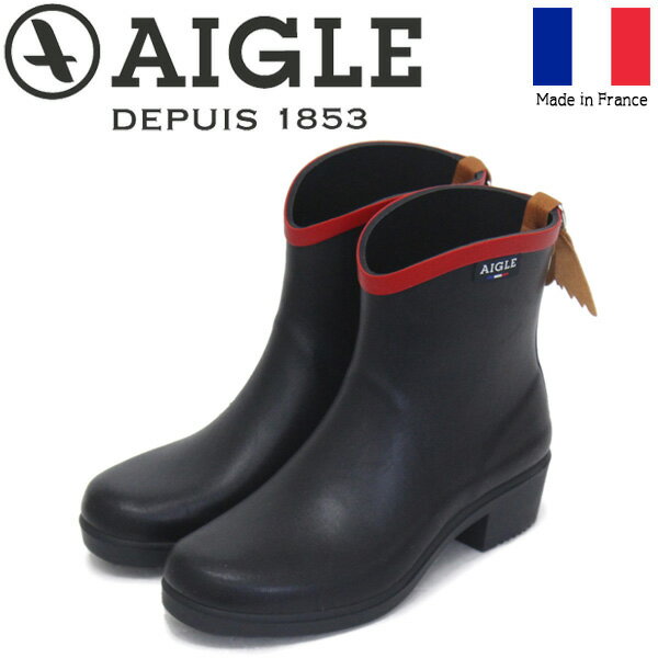 正規取扱店 AIGLE (エーグル) ZZF8891 MS JULIETTE BT2 ジュリエット レディース ラバーブーツ 002 MARINE/ROUGE フランス製 AGL016