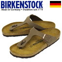 正規取扱店 BIRKENSTOCK (ビルケンシュトック) 0043751 GIZEH ギゼ サンダル MOCCA レギュラー幅 BI214