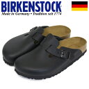 BIRKENSTOCK Bostonは一年中コンフォートを約束してくれる真の定番です。 自由にフィット感を調整できる抜群の機能性が嬉しいBostonは、既に伝説のクロッグと呼ばれる一足です。 アッパーには柔らかいナチュラルレザーが使用されています。 ・足の形状を考慮した、天然ゴム混合コルクフットベッド ・アッパー： ナチュラルレザー ・中敷： ベロアレザー ・アウターソール： EVA ・詳細： 金属製のバックルを使って自由にフィット感を調整できるストラップ ・ナロー幅 ・Made in Germany ※ご覧頂くWEB環境(PC・スマートフォンの画面設定)や商品の個体差等により色味が異なる場合もございます。 ※BIRKENSTOCKでは天然素材使用しているパーツがある場合、傷や自然の特長をそのまま活かせるように加工を行っています。特性上の風合いとなりますので不良ではございません。 ※インソールを含む刻印形状や質感、色味等、入荷時期によりマイナーチェンジの可能性がございます。 予めご了承下さいませ。BIRKENSTOCK(ビルケンシュトック)正規取扱店メーカー希望小売価格はメーカーサイトに基づいて掲載していますBIRKENSTOCK (ビルケンシュトック) Designed By Nature. ビルケンシュトックの足跡、それはフットベッドにある。 「デザインはしていない、自然が作り上げた」とはサンダルの生みの親＝カール・ビルケンシュトックによる自然のフットベッドを振り返ったときの言葉。 つまりは、ヒトの足型にストレートに向き合うことで、必然的に生まれた機能美であるということ。 1900年代当初、木製や金属製のフットベッドが常識だった頃、革新的なコルク×ラバー製のブルーフットベッドを開発。 これをもとに、60年代初頭にサンダル第一号が生まれました。 現代でもさらなる履き心地の向上に余念がありません。 1774年に起源を持つビルケンシュトック社の240余年にもわたる足跡は、フッドベッドにはじまり、未来もなおフットベッドと共に歩み続けていきます。