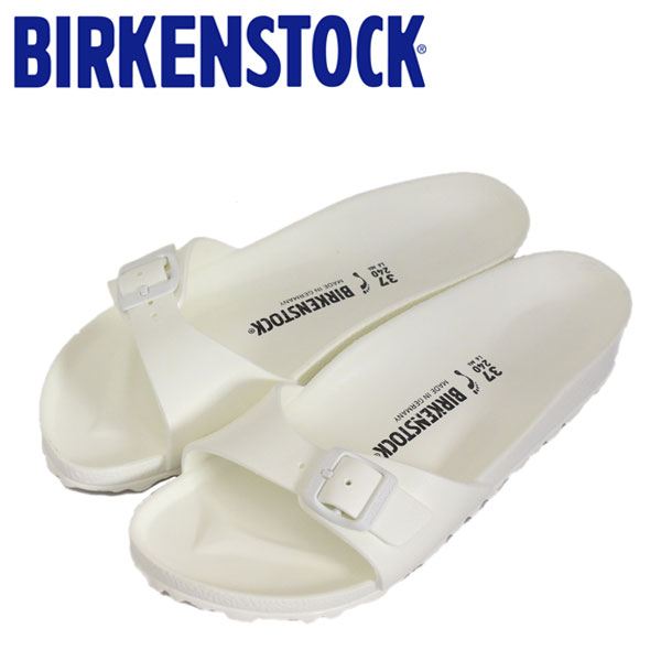 正規取扱店 BIRKENSTOCK (ビルケンシュトック) MADRID (マドリッド) サンダル EVA ナロー (幅狭) WHITE (ホワイト) BI026