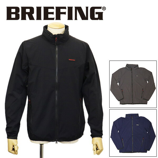 正規取扱店 BRIEFING (ブリーフィング) BRG223M17 MS WIND JACKET メンズ ウィンドジャケット 全3色 BR598
