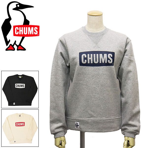 正規取扱店 CHUMS (チャムス) CH10-1299 CHUMS Logo Crew Top レディース チャムスロゴクルートップ 全3色 CMS078