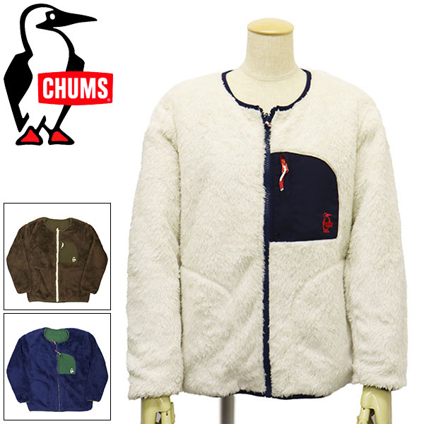 正規取扱店 CHUMS (チャムス) CH14-1287 Elmo Fleece RV Blouson レディース エルモ フリースリバーシブル ブルゾン 全3色 CMS089