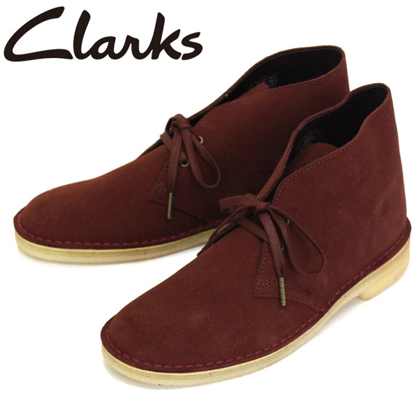 sale セール 正規取扱店 Clarks (クラークス) 26154729 Desert Boot デザートブーツ メンズブーツ Rust Brown Suede CL023