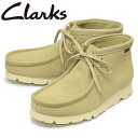 正規取扱店 Clarks (クラークス) 26168545 WallabeeBT GTX ワラビーブーツ ゴアテックス メンズ ブーツ Maple Suede CL061