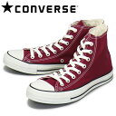 正規取扱店 CONVERSE (コンバース) 32660132 キャンバス オールスター HI マルーン CV031