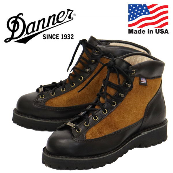 正規取扱店 DANNER (ダナー) 30424 DANNER LIGHT REVIVAL ダナーライト リバイバル レザー スウェード ブーツ Wallowa アメリカ製