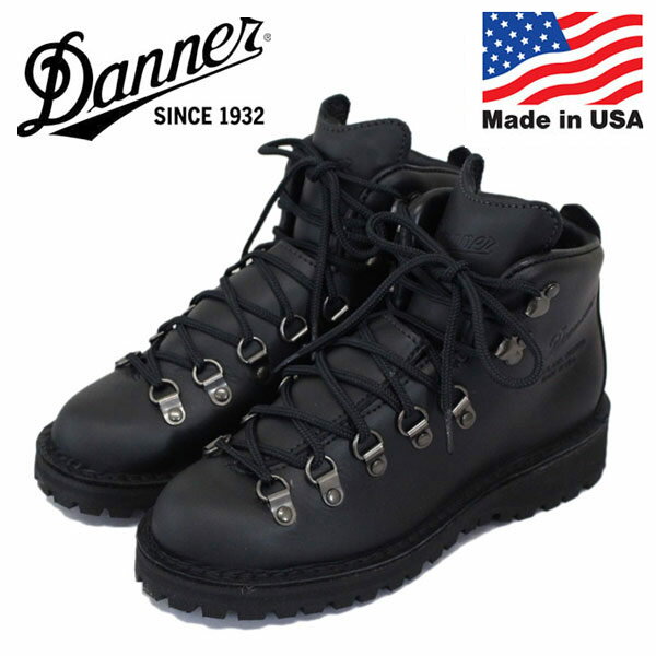 ダナー ブーツ レディース 正規取扱店 DANNER (ダナー) 31531 WOMEN'S MOUNTAIN LIGHT (マウンテンライト) レディース アウトドアブーツ 09-BLACK