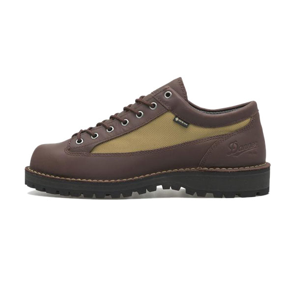 正規取扱店 DANNER (ダナー) D121008 FIELD LOW フィールドロー レザーブーツ D.BROWN/BEIGE