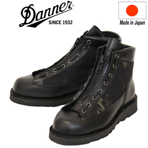正規取扱店 DANNER(ダナー) D211500 Washougal ワシューガル Ag レザー&ナイロンブーツ Black Camo 日本製