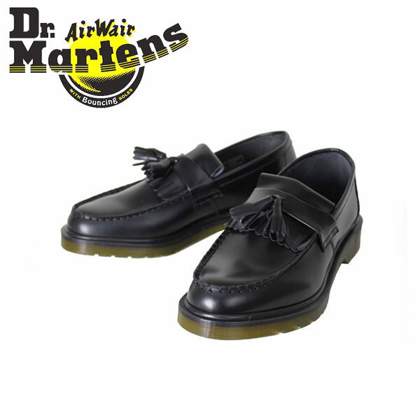 正規取扱店 Dr.Martens ドクターマーチン ADRIAN SLIP ON SHOE(エイドリアンスリッポンシュー) BLACK ブラック