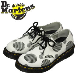 正規取扱店 Dr.Martens (ドクターマーチン) 26877101 1461 3EYE レディースシューズ WHITE POLKA DOT