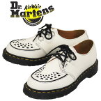 正規取扱店 Dr.Martens (ドクターマーチン) 31499100 RAMSEY ラムゼイ 3タイ レザーシューズ WHITE