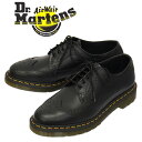 正規取扱店 Dr.Martens (ドクターマーチン) 22210001 3989 YS FULL BROGUE 5ホール ブローグ レザーシューズ BLACK