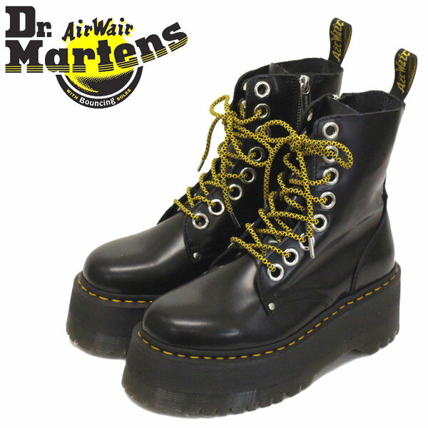 ドクターマーチン 正規取扱店 Dr.Martens (ドクターマーチン) WMS 25566001 JADON MAX 8ホール ジェイドン マックス レディース レザーブーツ BLACK