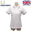 谷Ź FRED PERRY (եåɥڥ꡼) G12 THE ORIGINAL TWIN TIPPED FP SHIRT 饤ݥ 󥰥 ǥ 301-WHITE/MAROON FP336