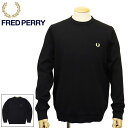 フレッドペリー 正規取扱店 FRED PERRY (フレッドペリー) K9601 CLASSIC CREW NECK JUMPER クルーネック セーター FP523 全2色