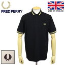 正規取扱店 FRED PERRY (フレッドペリー) M2 REISSUES SINGLE TIPPED FP SHIRT ポロシャツ イングランド製 全2色 FP342(4)