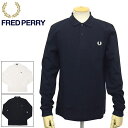 正規取扱店 FRED PERRY (フレッドペリー) M6006 The Fred Perry Shirt 長袖 ポロシャツ FP515 全3色