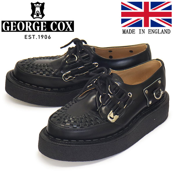 正規取扱店 GEORGE COX (ジョージコックス) SAFETY PIN SKIPTON 15426(15502) VI ラバーソール レザー..