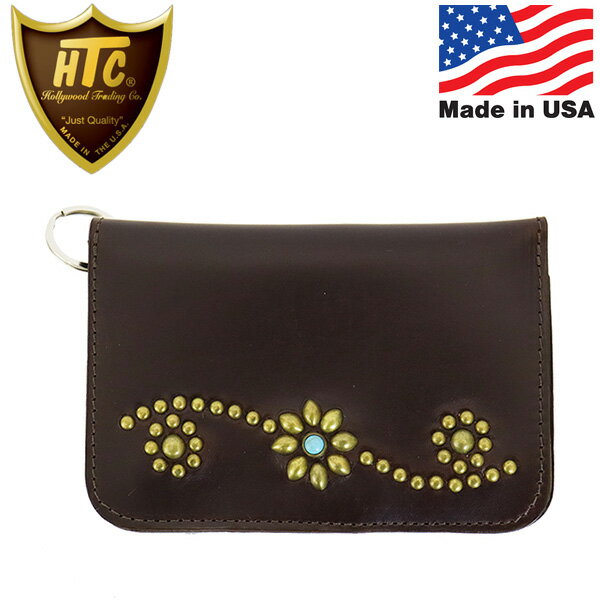 K戵X HTC(Hollywood Trading Company) T-2 Wallet #25 Turquoise ~fBAEHbg _[NuEU[xuXX^bYx^[RCY